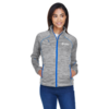  North End Ladies' Flux Mélange Bonded Fleece Jacket