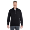 Devon & Jones Men's Manchester Fully-Fashioned Quarter-Zip Sweater