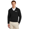 Brooks Brothers Cotton Stretch V-Neck Sweater