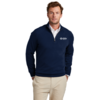 Brooks Brothers Cotton Stretch 1/4-Zip Sweater