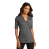 Port Authority Ladies Stretch Heather Open Neck Top