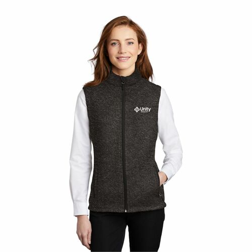 Port Authority Ladies Sweater Fleece Vest